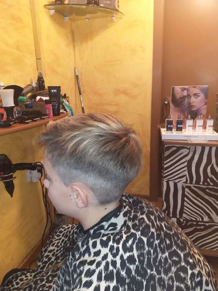 Estilos de peinados en barberia arantxa